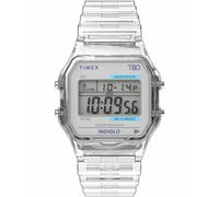 Timex T80 Digital Translucent Strap Women's Watch TW2Y36400