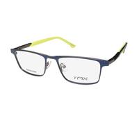 Timex Tmx Ground Ball Adjustable Nosepads Full-Rim Adults Eyeglass Frame/Glasses, Navy, 51-17-135