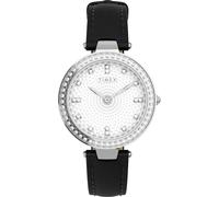 Timex Trend WoMens Black Watch TW2V45200 Leather (archived) - One Size