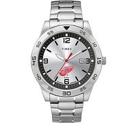 Timex Tribute Men's Citation 42mm Quartz Watch with Stainless Steel Strap, Detroit Red Wings, Quartz Watch