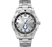 Timex Men's x NFL Men's Citation Colts Silver Analog Watch