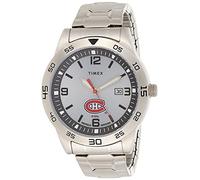 Timex Tribute Men's Citation 42mm Quartz Watch with Stainless Steel Strap, Montreal Canadians, Quartz Watch