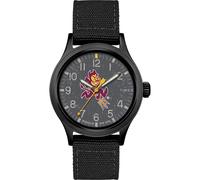 Timex Tribute Men's Collegiate Scout 40mm Quartz Fabric Strap, Arizona State Sun Devils, Classic