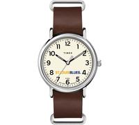 Timex Tribute Men's NHL Weekender 40mm Quartz Leather Strap, Saint Louis Blues