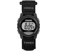 Timex Tribute Rivalry 33mm Quartz Watch with Fabric Strap, Stanford Cardinal, Chronograph