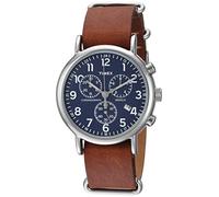 Timex Women Analog Quartz Watch with Leather Strap TW2R632009J