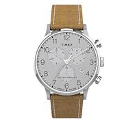 Timex Mens Chronograph Quartz Watch with Leather Strap TW2T71200