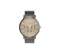 Timex Tw2T74700 Classic 38Mm Quartz Watch In Dark Grey Dark Grey One Size