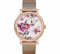 Timex Women's Analogue Quartz Watch with Stainless Steel Strap TW2U19500