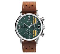 Timex Men's Chronograph Quartz Watch with a Leather Strap Marlin