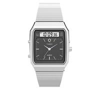 Timex Q 1982 Reissue Ana-Digi Watch Silver