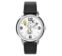 Timex Watches Unisex Peanuts Marlin Stainless Steel Watch TW2Y19900 - Classic - Stainless Steel / Leather / Acrylic