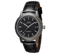 TIMEX TW2Y23000 Men's Watch, Timex, Waterbury, Automatic Winding, Water Resistant to 5 ATM, Mineral Glass, Black Dial, Stainless Steel, Black