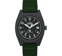 Timex TW2Y39800 Men's Watch, Expedition, Automatic, Water Resistant to 10 ATM, Sapphire Crystal, Black Dial, Stainless Steel