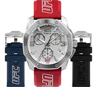 Timex x UFC Icon Chronograph Gift Set Black Dial/Red Silicone TWG047400