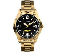 Timex UFC Men's Legend 42mm Watch - Gold-Tone Strap Black Dial Gold-Tone Case