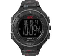 Timex UFC Strength Shock XL Men s 50mm Black Resin Strap Watch TW2V85100