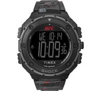 Timex UFC Strength Shock XL Men's 50mm Black Resin Strap Watch TW2V85100