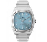 Timex Unisex 1983 E Line Blue Dial Stainless Steel Expandable Strap Automatic Watch