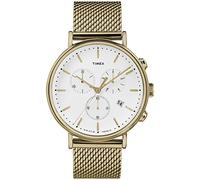 Timex Unisex Adult Chronograph Quartz Watch with Stainless Steel Strap TW2R27200