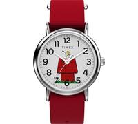 Timex Unisex Analogue Quartz Watch Peanuts Weekender Snoopy Dog House