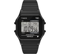 Timex Unisex's Digital Quartz Watch with Stainless Steel Strap TW2R67000