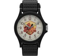 Timex Unisex's Analog Japanese Quartz Watch with Nylon Strap TW2Y32500JT