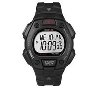 Timex Unisex Quartz Watch with LCD Dial Digital Display and Black Resin Strap T5K822