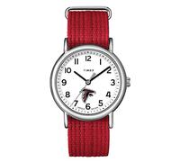 Timex Unisex Weekender 38mm Watch with Slip-Thru Single Layer Strap, Atlanta Falcons, Weekender 38mm