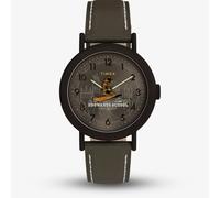 Timex Unisex Weekender Harry Potter x Sorting Hat Brown Leather Strap Watch TW2Y77000