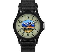 Timex Unisex's Analog Quartz Watch with Fabric Strap TW2Y58600JT