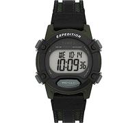 Timex Unisex's Digital Quartz Watch with Leather Strap TW4B287009J