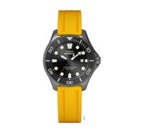 Timex Watches Gents Gunmetal Deep Water Watch - Stainless Steel / Rubber / Sapphire