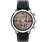 Timex Watches Luxury Gents Watch - Marlin Stainless Steel - Stainless Steel / Leather / Acrylic