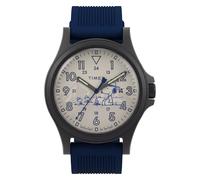 Timex Watches Mens Peanuts® x Timex Expedition® Acadia 40mm Silicone Strap Watch TW2Y84700 | Acotis - Resin / Acrylic