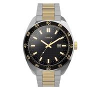 Timex Watches Mens Weston 45mm Stainless Steel Bracelet Watch TW2Y89100 | Acotis - Stainless Steel / Mineral Glass