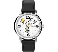Timex x Peanuts Marlin 38mm Snoopy 75th Anniversary Watch Black
