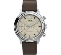 Timex Waterbury Metropolitan Watch - Stainless Steel / Leather / Mineral Glass