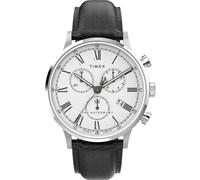 TIMEX Waterbury Round Dial Analog Men's Watch, off White, Onesie, Classic
