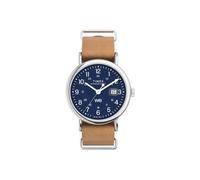 Timex Weekender 40mm Leather Strap Watch TW2W86800