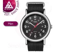 Timex Weekender Unisex Quartz Watch│with Analogue Display & Nylon Strap│WR 30M
