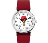 Timex Weekender x Peanuts Teens Watch TW2Y11700 Balloon White Dial Fabric 30M