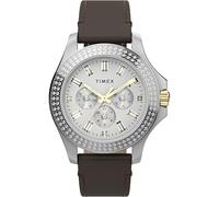 Timex Women's Analog Quartz Watch with Leather Strap TWH6Z6110VQ