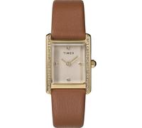 Timex Women's Analogue Quarz Watch with Leather Strap TW2W63900