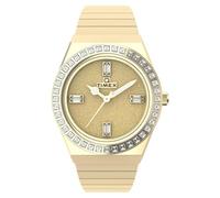 Timex Women's Analogue Quartz Watch with a Stainless Steel Strap Q Reissue