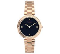 Timex Women's Analogue Watch with a Stainless Steel Bracelet Adorn