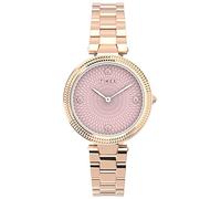 Timex Women's Analogue Quartz Watch with Acier inoxydable Strap TW2V24300