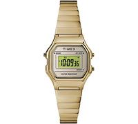 Timex Women's Digital Quartz Watch with Stainless Steel Strap