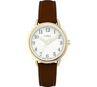 Timex Women's Easy Reader 30mm Watch - Black Strap White Dial Silver-Tone Case