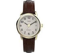 Timex Women's Easy Reader Date Leather Strap 25mm Watch